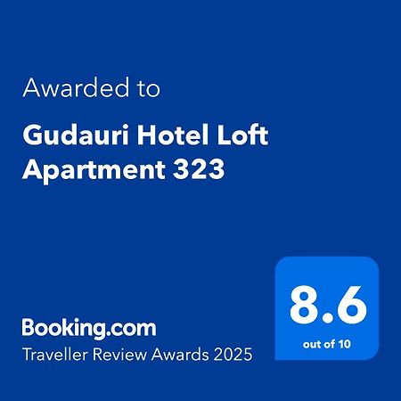 Gudauri Hotel Loft Apartment 323 Eksteriør billede