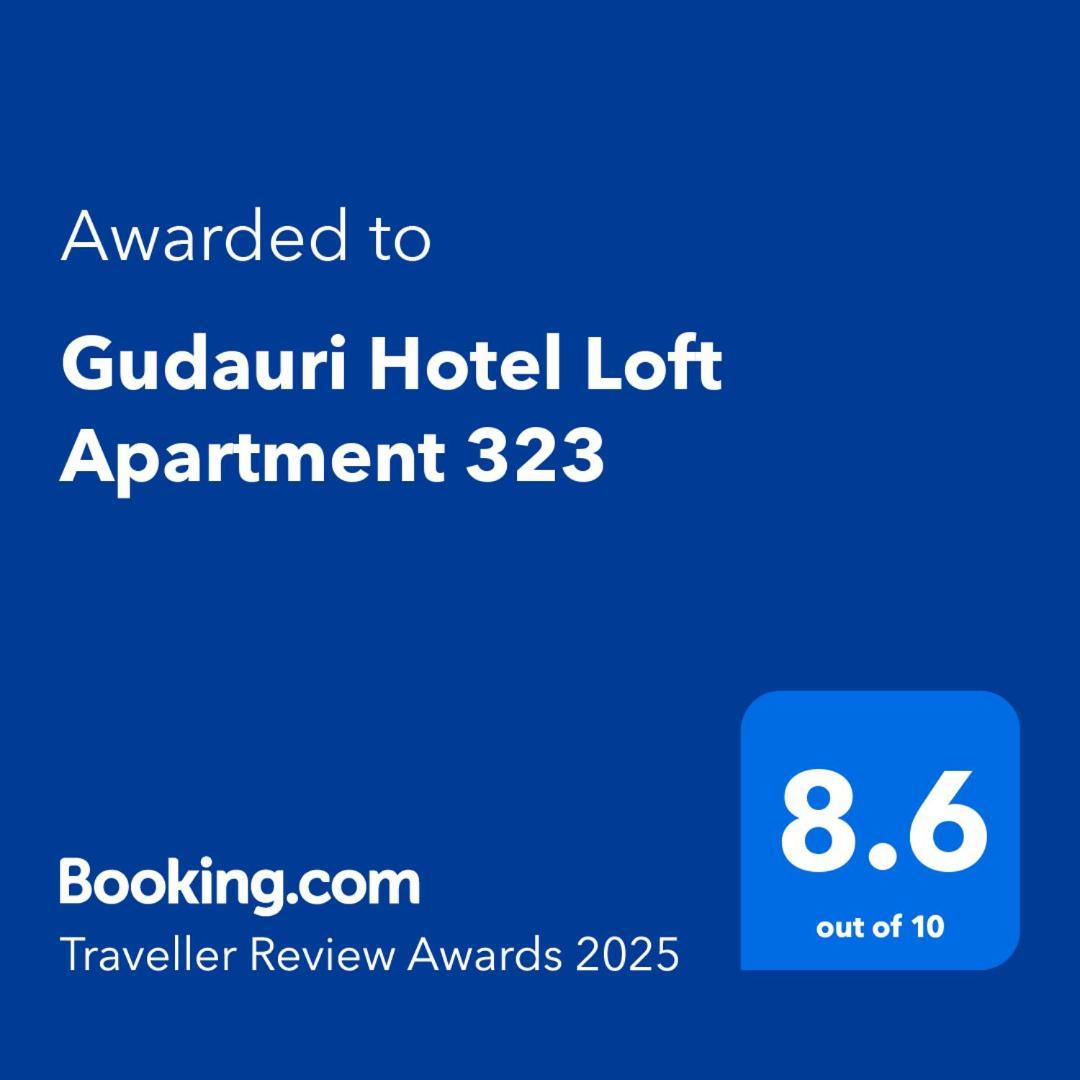 Gudauri Hotel Loft Apartment 323 Eksteriør billede